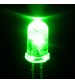 5mm Clear Lens LED Green